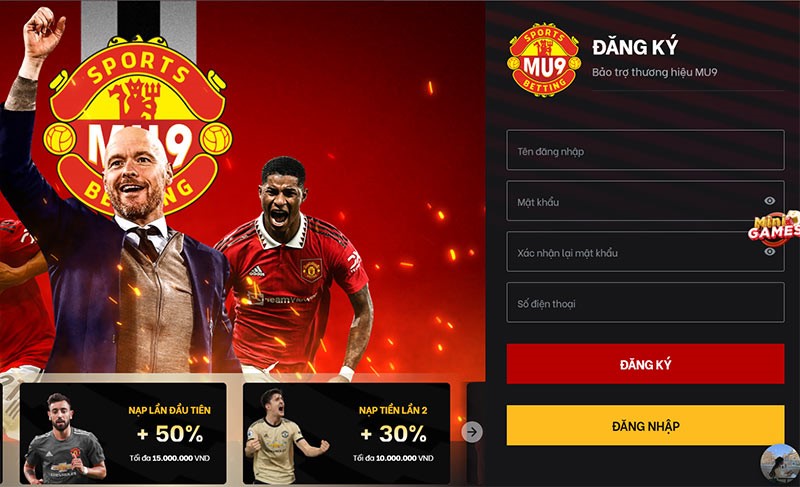 Khám phá những tính năng ưu việt chỉ có tại nhà cái bóng đá MU9