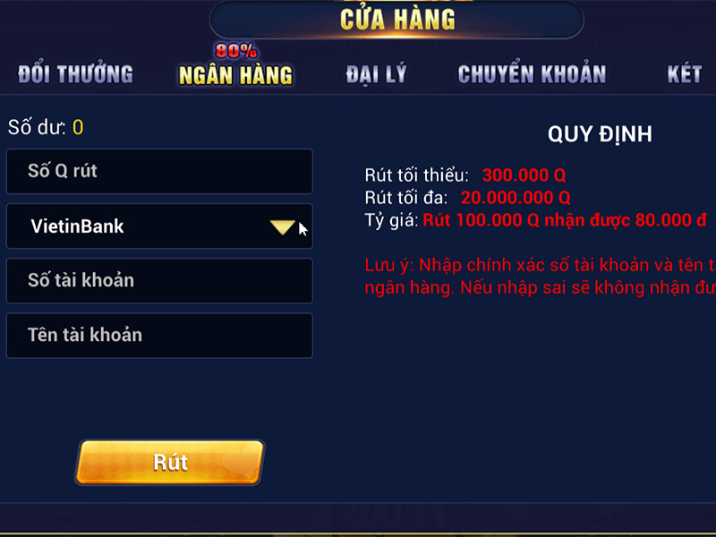 Thần Quay 247 xây dựng quy trình rút tiền nhanh chóng