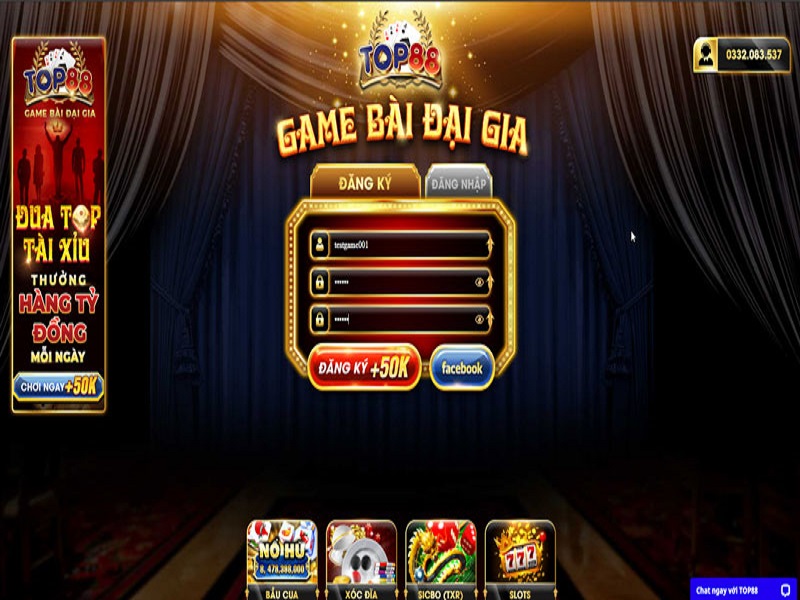Game bài Top88 và những ưu điểm thu hút người chơi